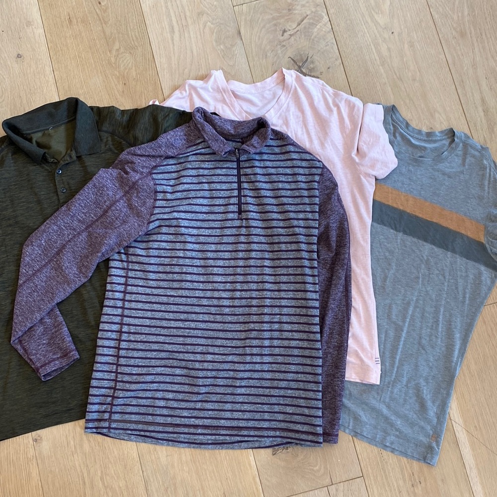 4 lululemon shirts